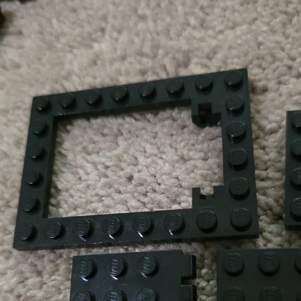 LEGO Vintage Black and White Building Blocks Set
